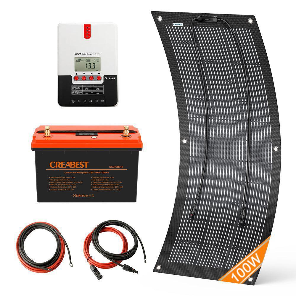 Nitecore - Pannello solare flessibile 12 V 100 W per Power Station NES