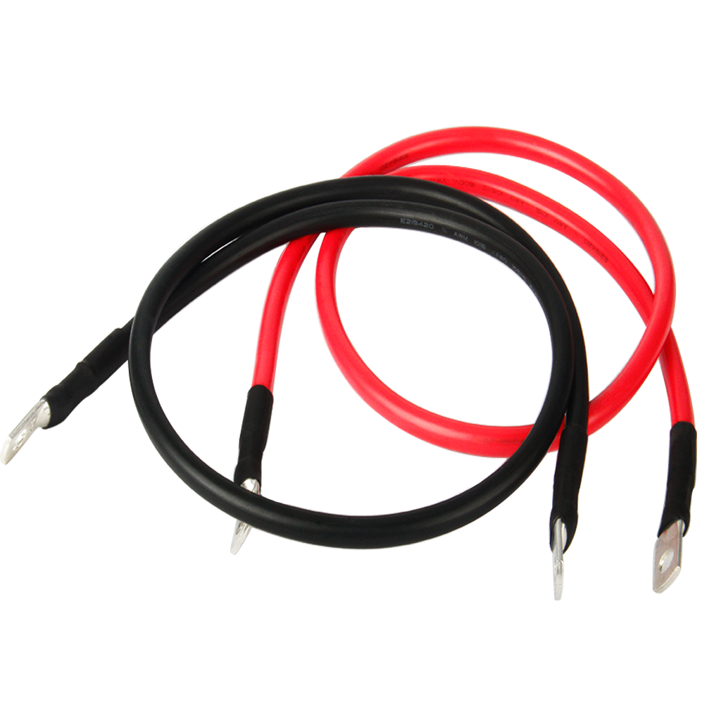 BESTEK Set di cavi per batteria da 1/0 AWG con terminali, 3/8 in BESTEK Set di cavi per batteria da 1/0 AWG con terminali, 3/8 in